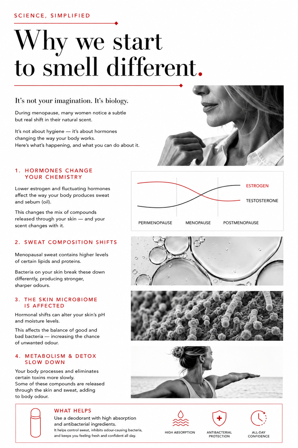 Why we start to smell different.